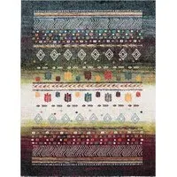 Nomad Gabbeh Rug - Multicolored