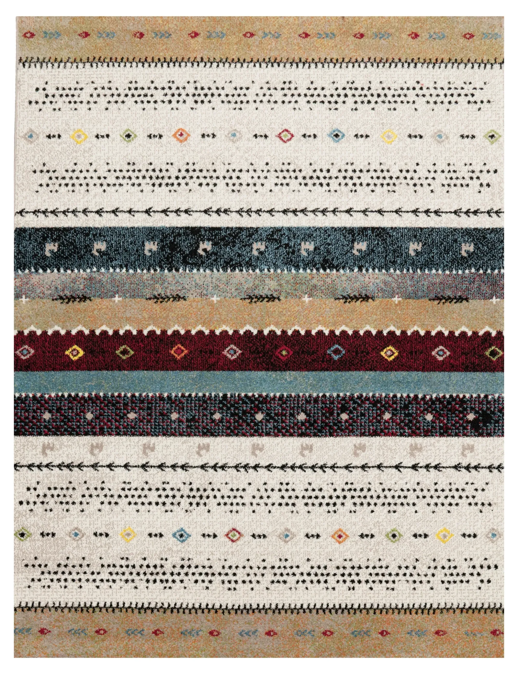 Nomad Short Pile Rug - Beige image