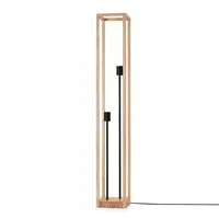 Noren Floor Lamp - Brown, Steel