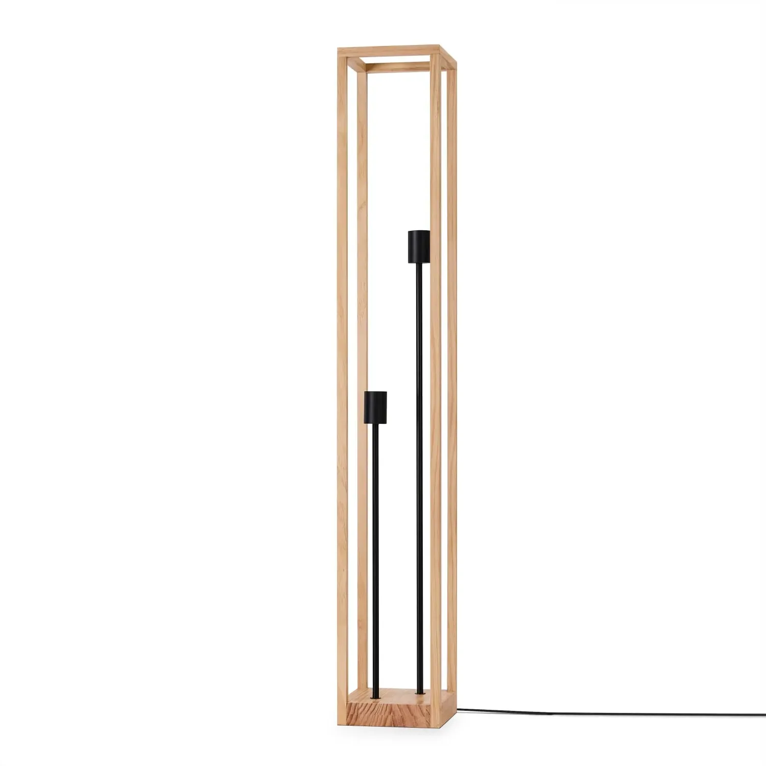 Noren Floor Lamp - Brown, Steel image
