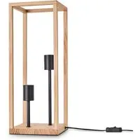 Noren Table Lamp - Brown, Steel