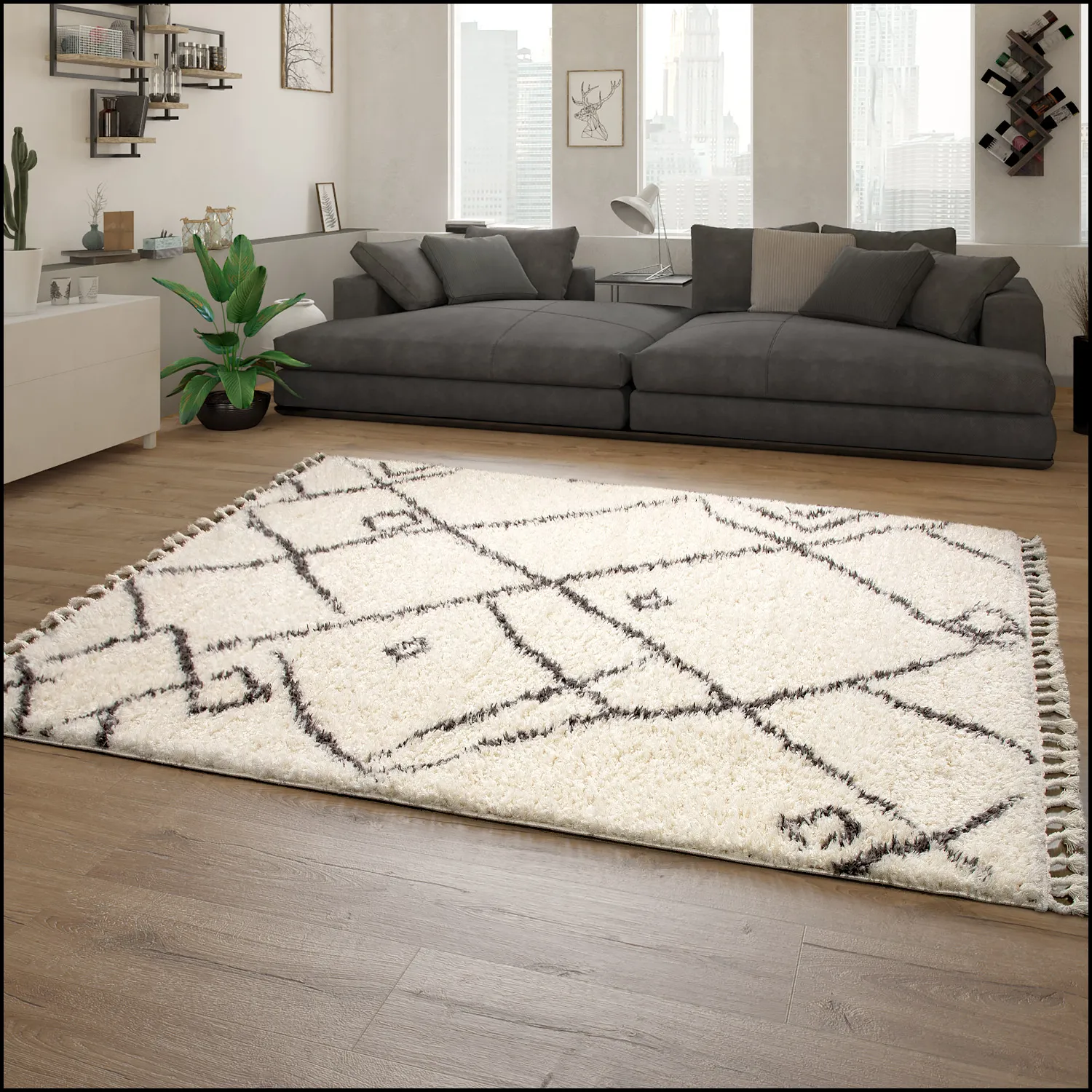 Oregon Cotton Rug - Beige