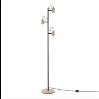 Orim Floor Lamp with Cable Switch - Brown
