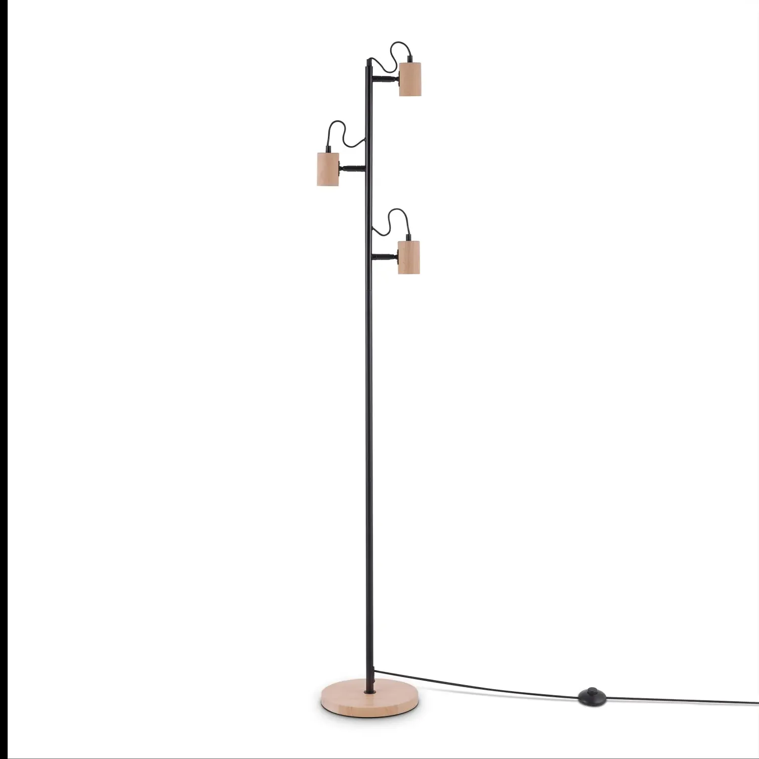 Orim Floor Lamp with Cable Switch - Brown image