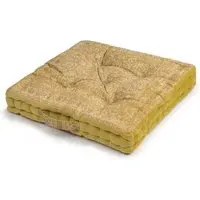 Orla Floor Cushion - Ochre