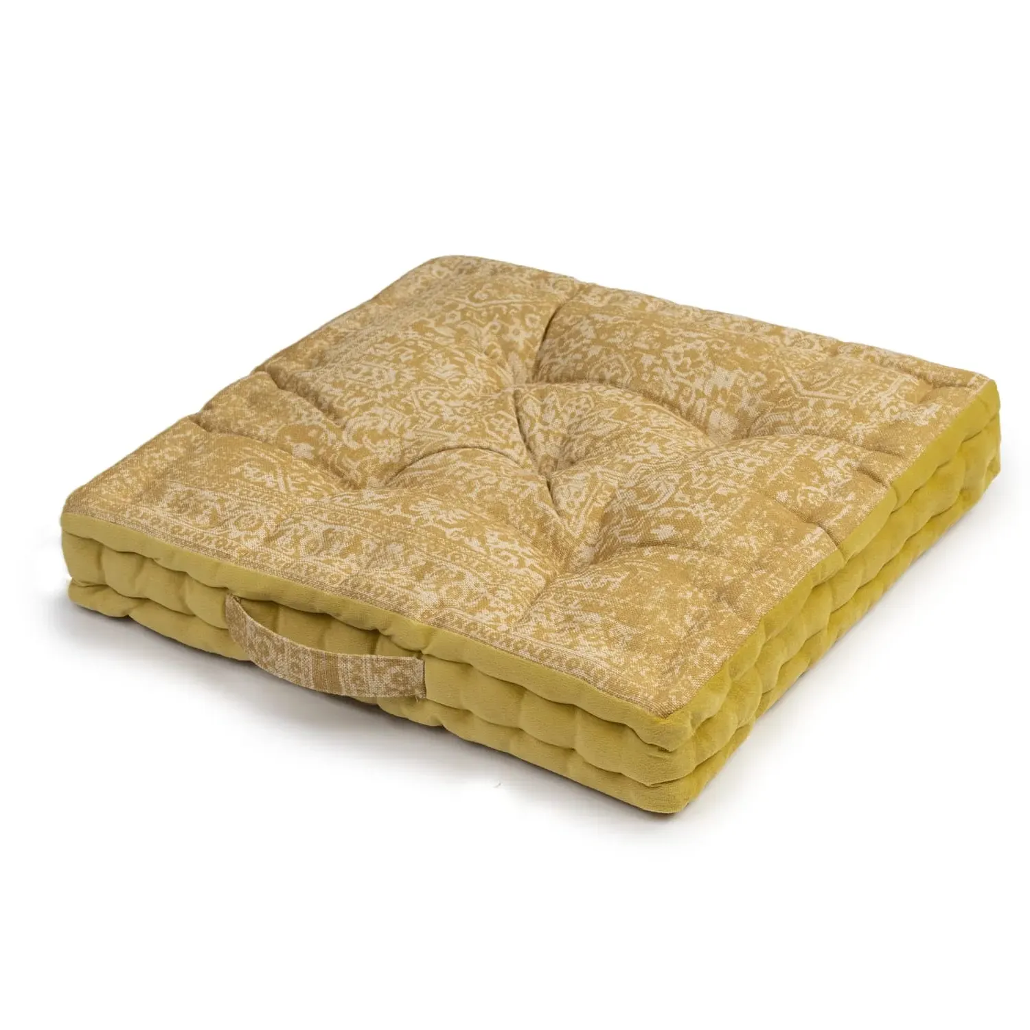 Orla Floor Cushion - Ochre image