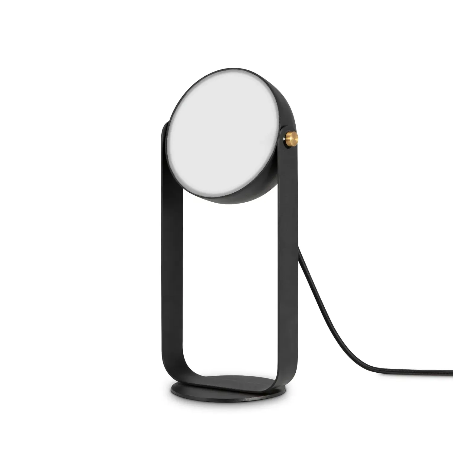 Paci LED Table Lamp - Black, Steel image