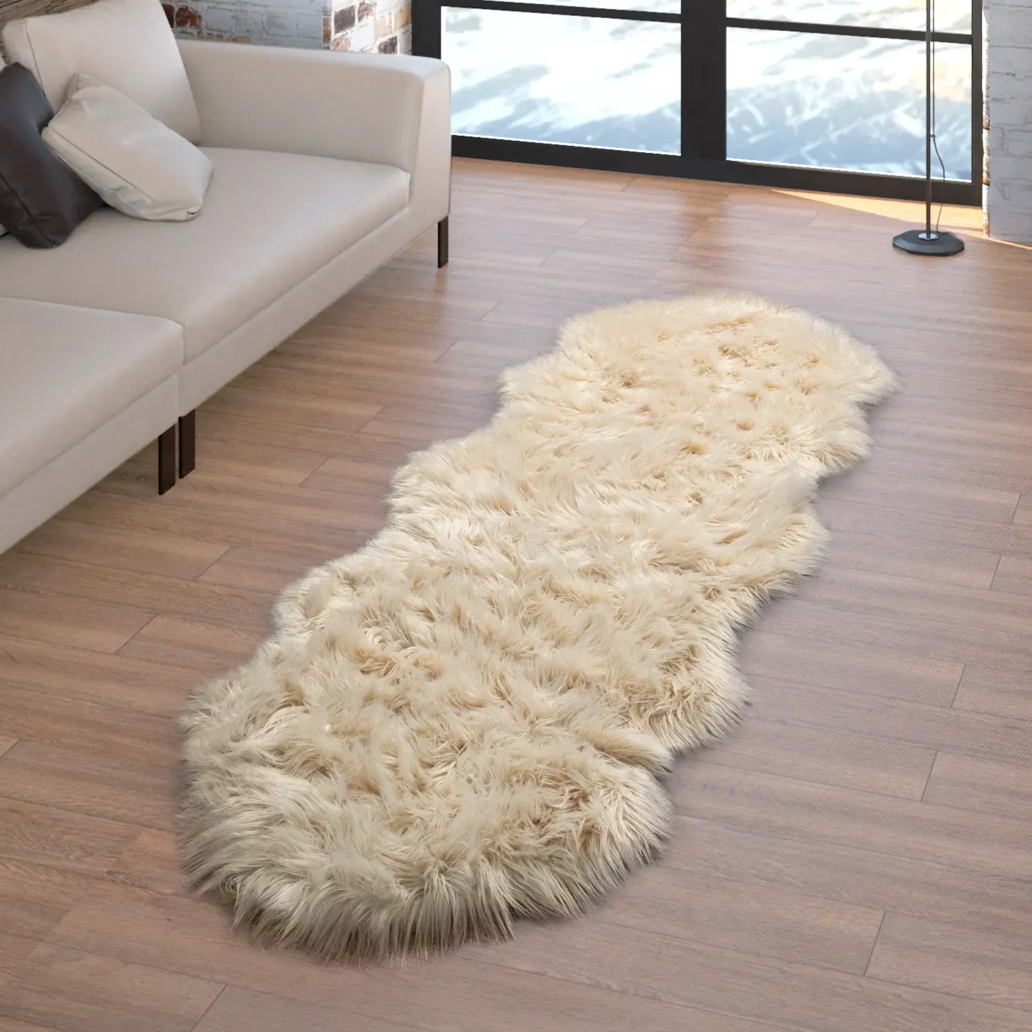 Playara Cotton Rug - Cream