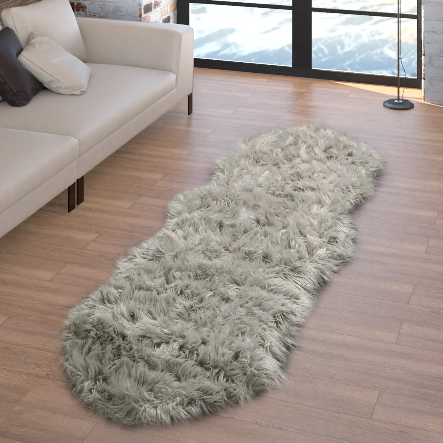 Playara Cotton Rug - Grey