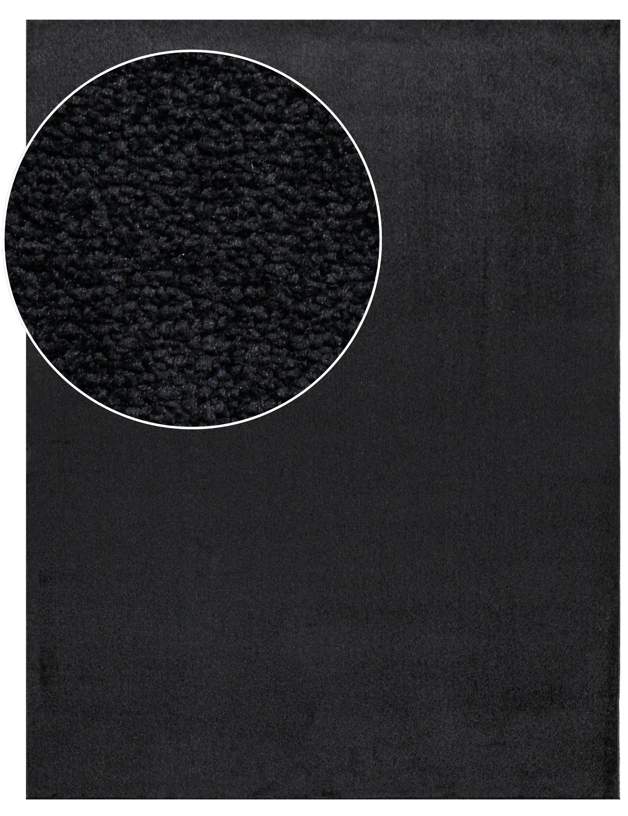 Portivo Rug - Black, Cotton product