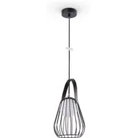 Rici Pendant Light - Black, Steel