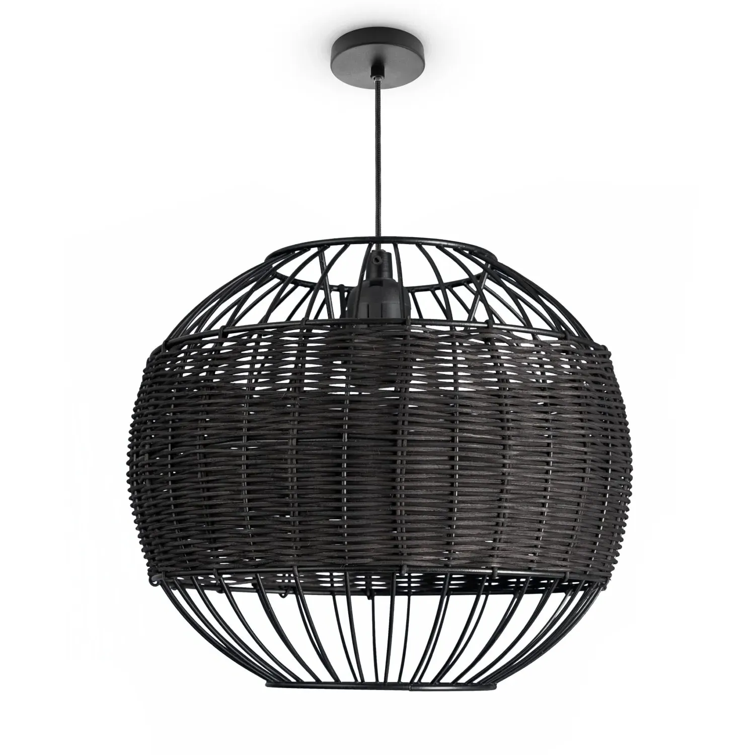 Riha Pendant Light - Black, Steel