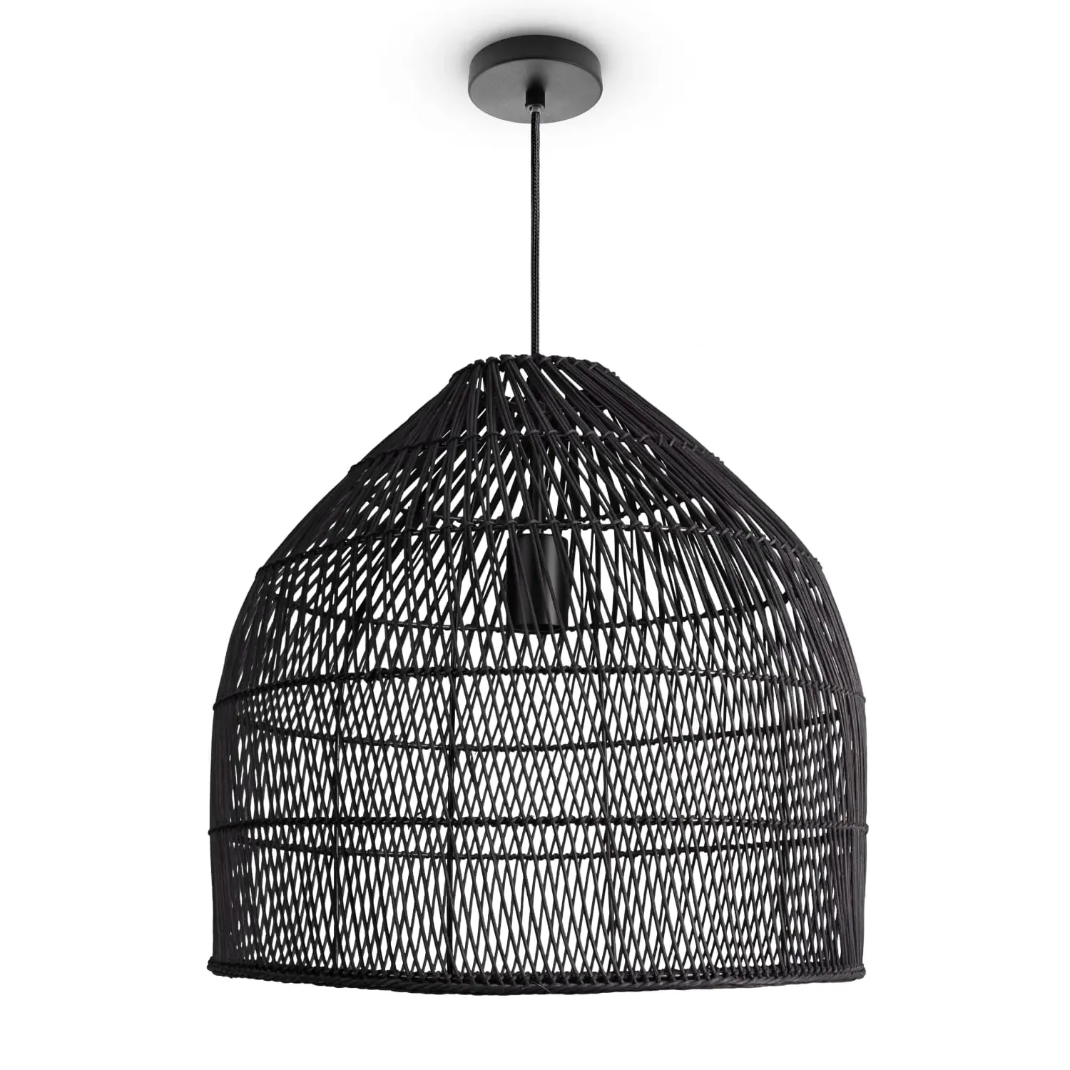 Riha Pendant Light - Black, Steel