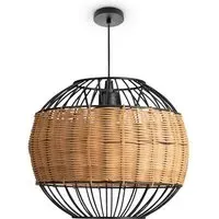 Riha Pendant Light - Nature, Steel