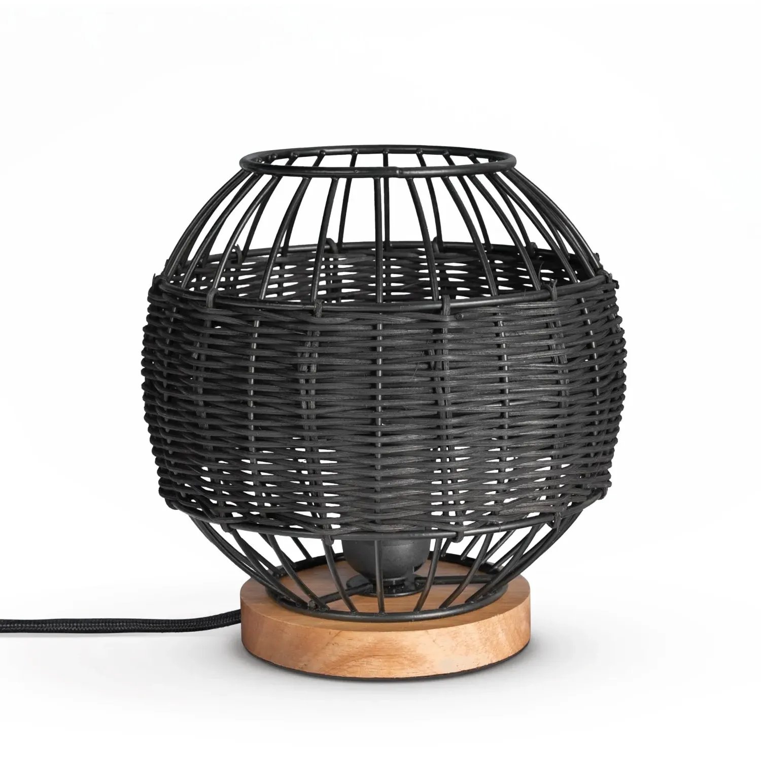 Riha Table Lamp - Black, Steel image