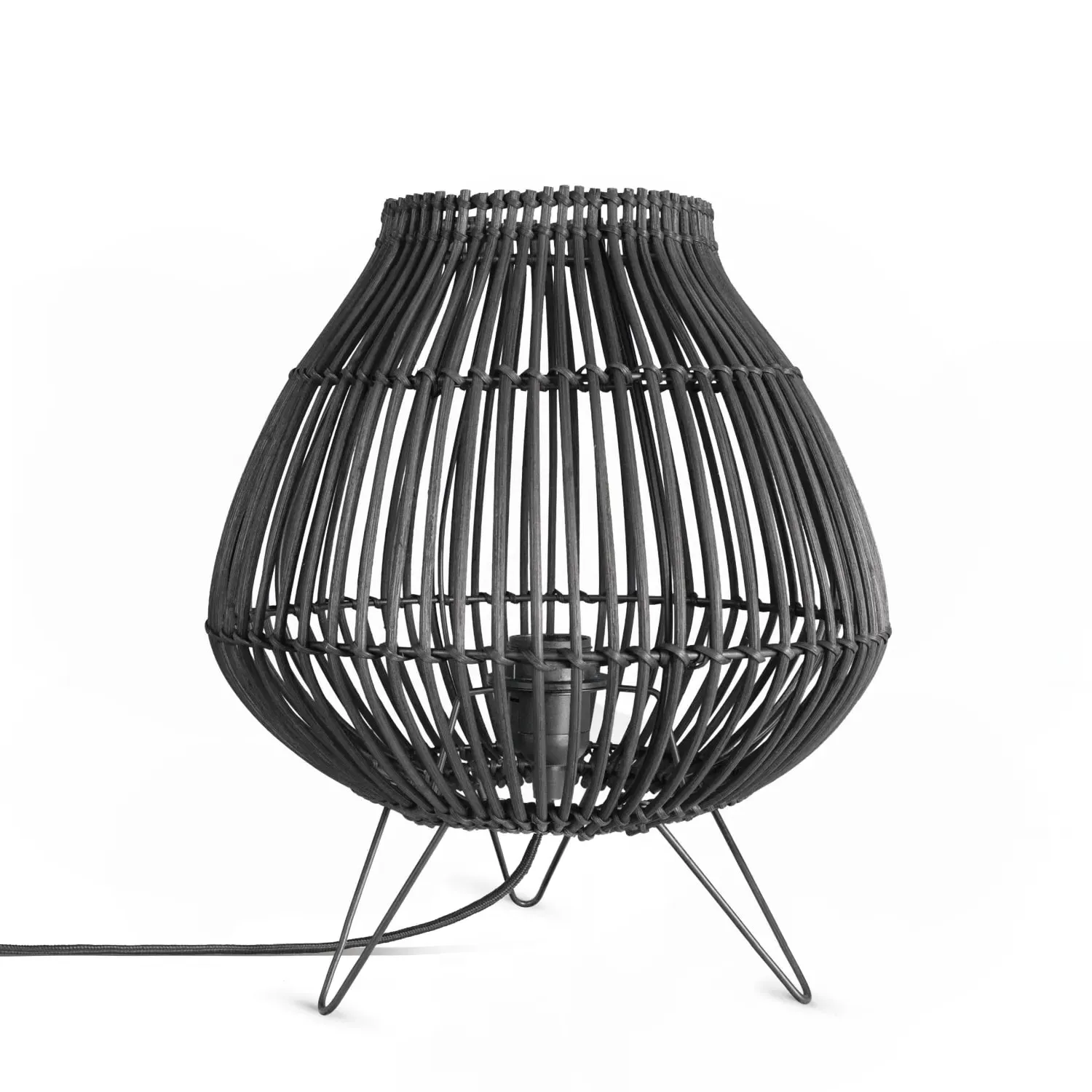 Riha Table Lamp - Black, Steel