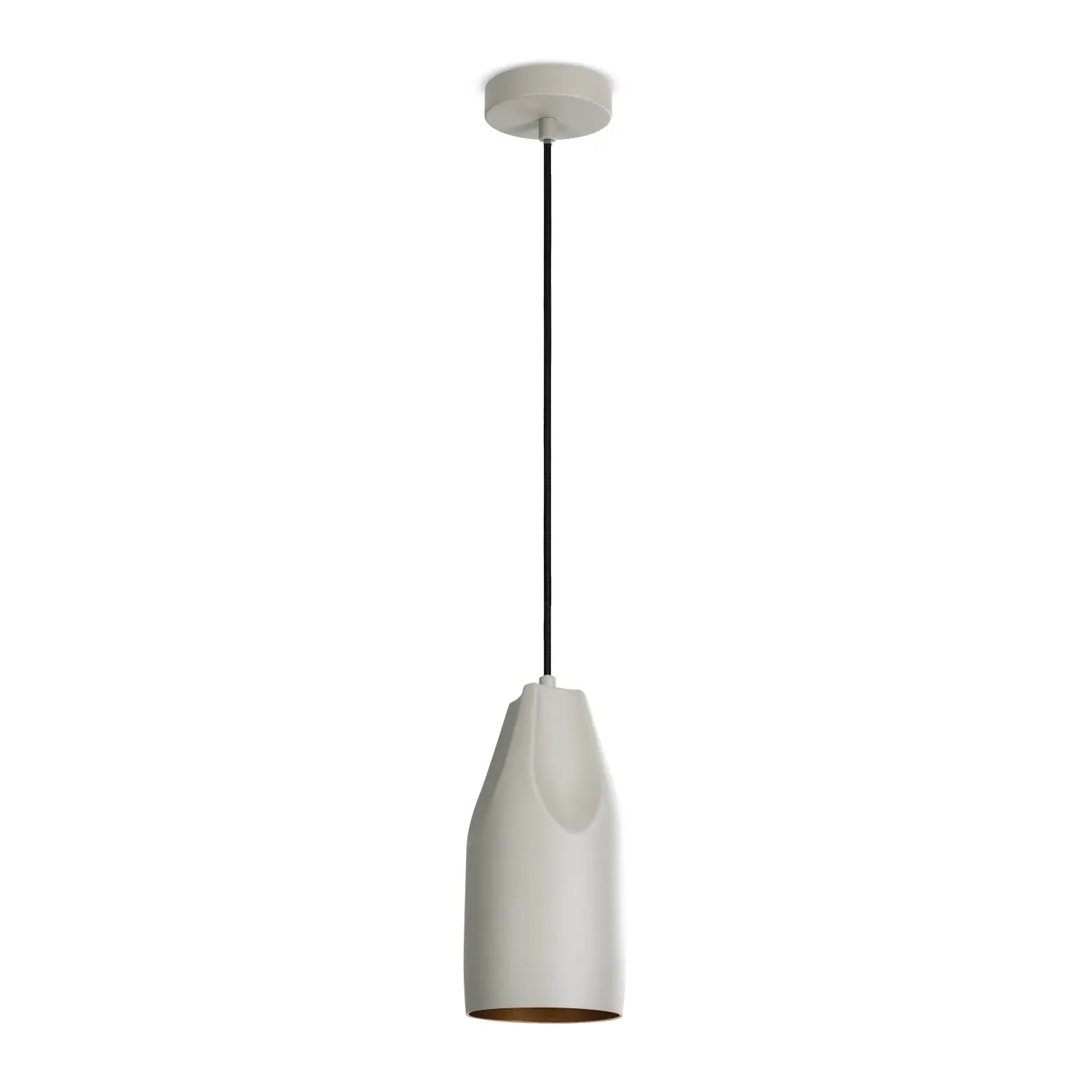 Riley Pendant Light - Grey, Aluminum