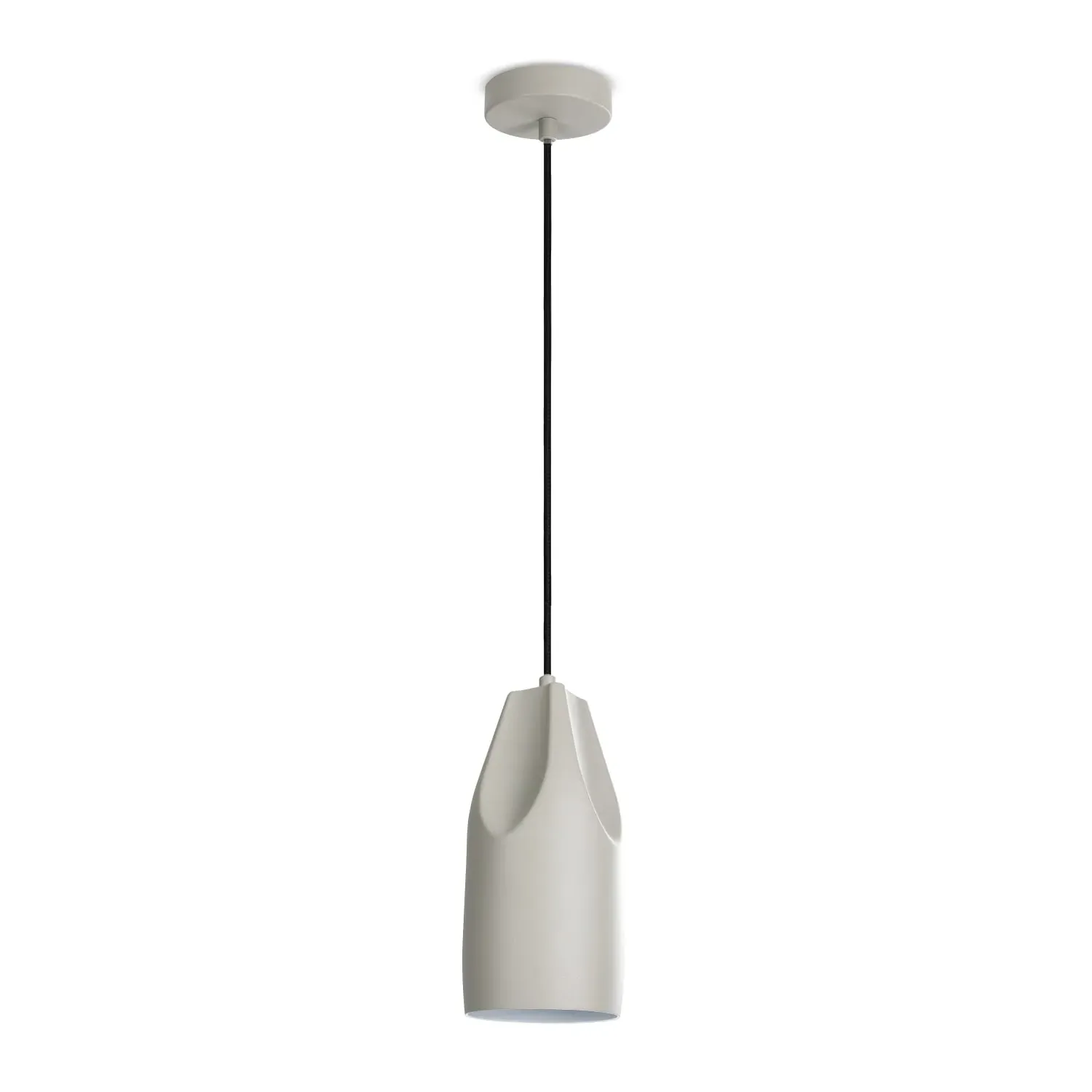 Riley Pendant Light - Light Grey, Aluminum
