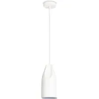 Riley Pendant Light - White, Aluminum
