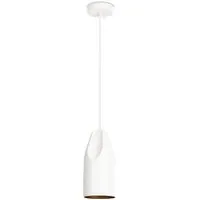 Riley Pendant Light - White Gold, Aluminum