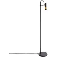 Rioca Floor Lamp with Switch - Black, Steel