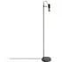 Rioca Floor Lamp with Switch - Black, Steel