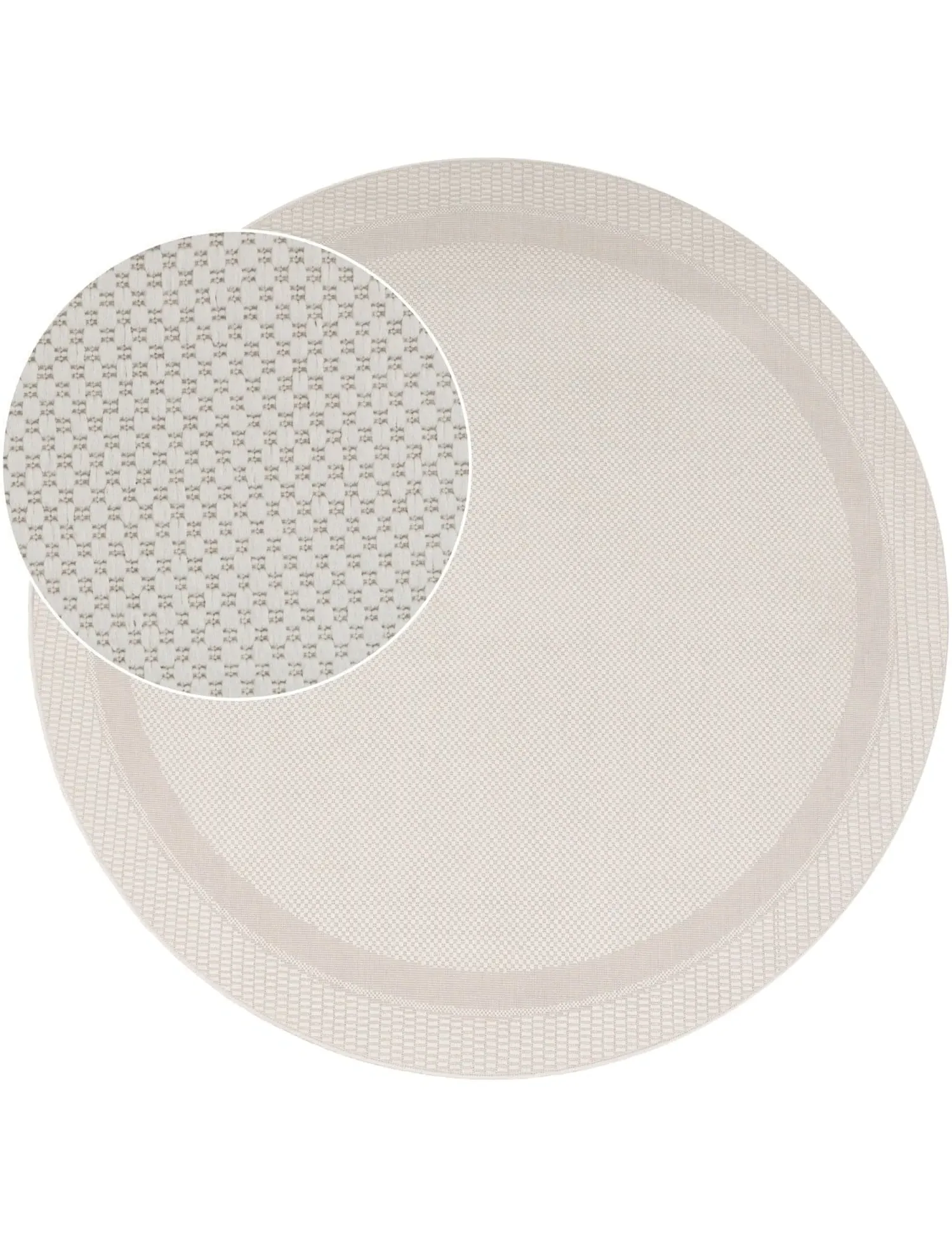 Romana Indoor Outdoor Rug - White