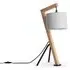 Rowan Table Lamp with Cable Switch - Grey