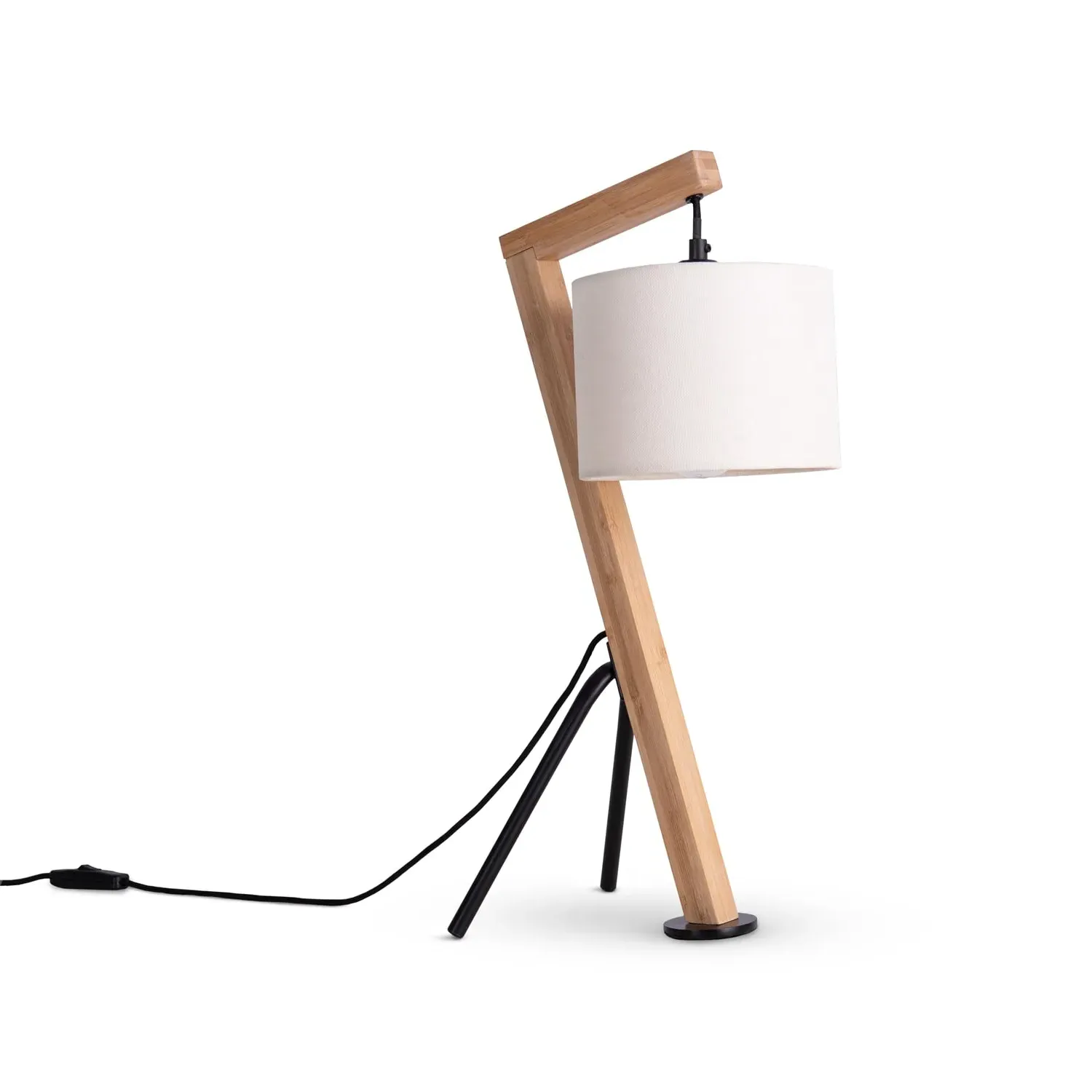 Rowan Table Lamp with Cable Switch - Nature