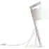 Rowan Table Lamp with Cable Switch - White