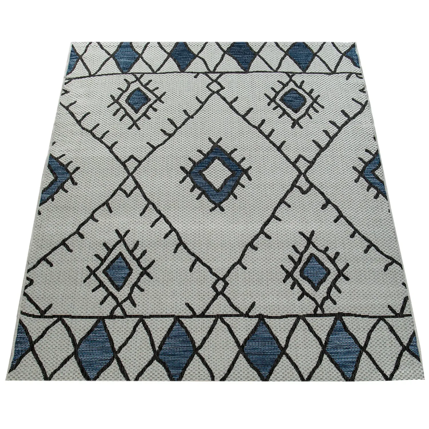 Ruby Indoor Outdoor Rug - Blue