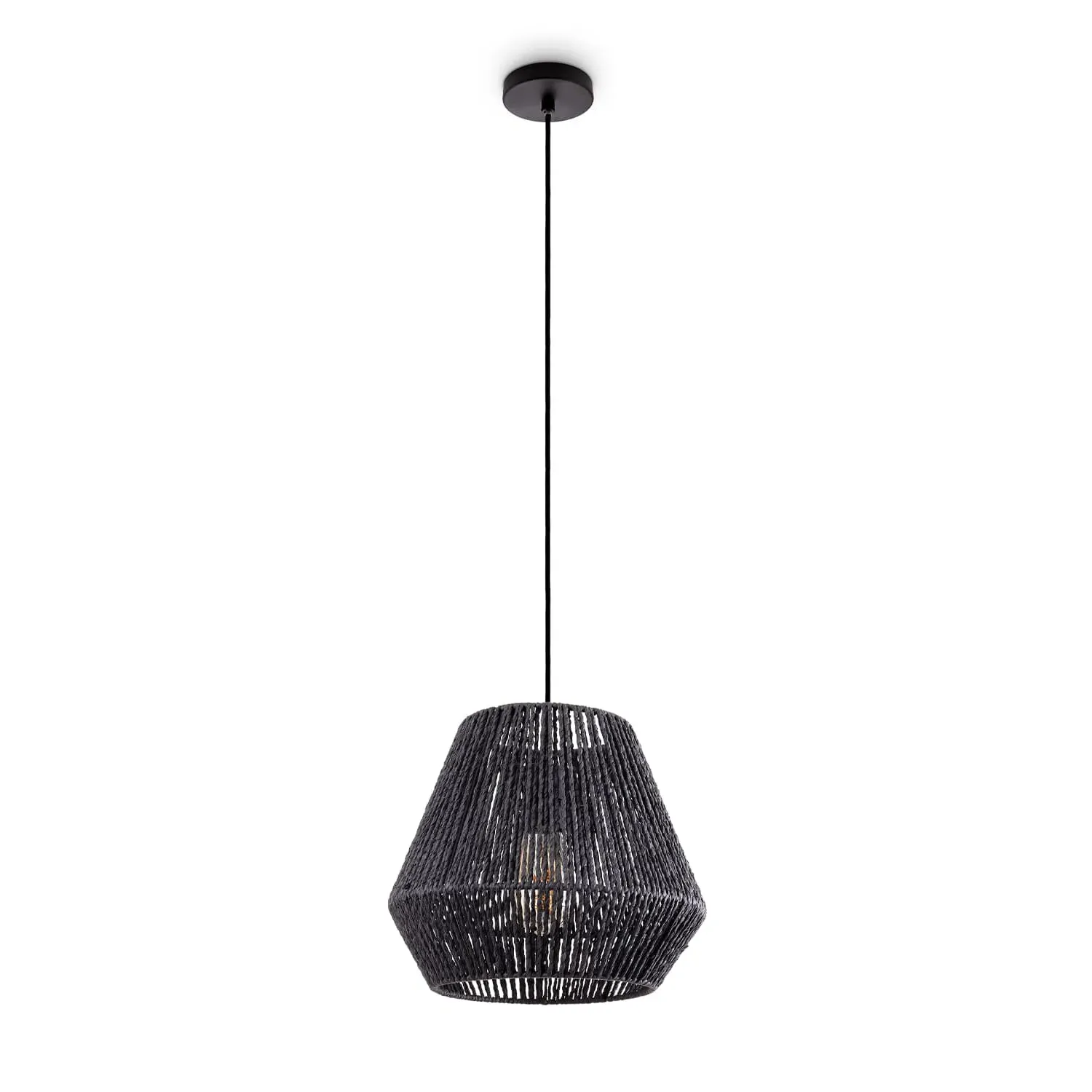 Runa Pendant Light - Black, Aluminum image