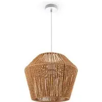 Runa Pendant Light - Off-White, Aluminum