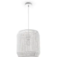 Runa Pendant Light - White, Aluminum