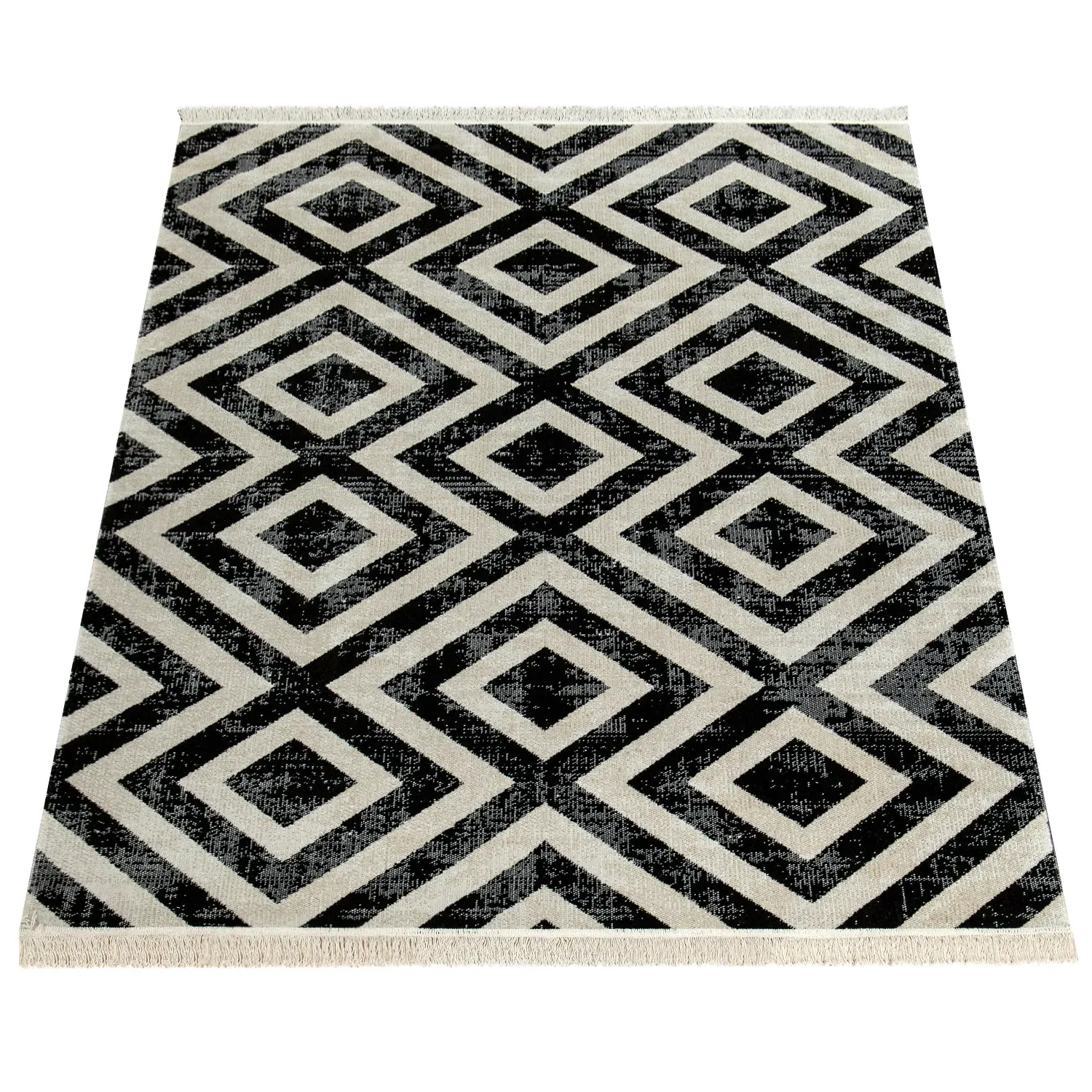 Saga Indoor Outdoor Rug - Black