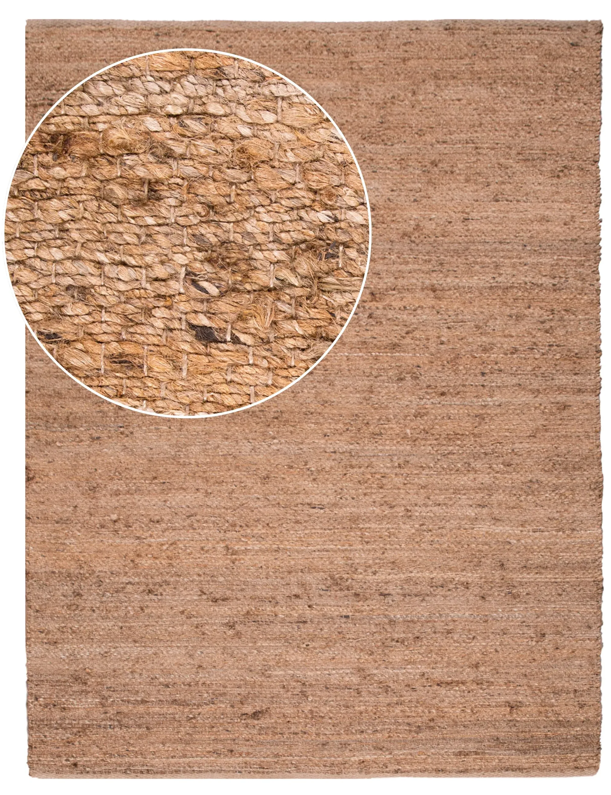 Sakira Flatweave Rug - Beige, Jute