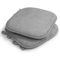 Senia Chair Cushion - Grey, Polyester