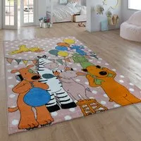 Sieben Kids Rug - Pink