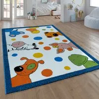 Sieben Kids Rug - White