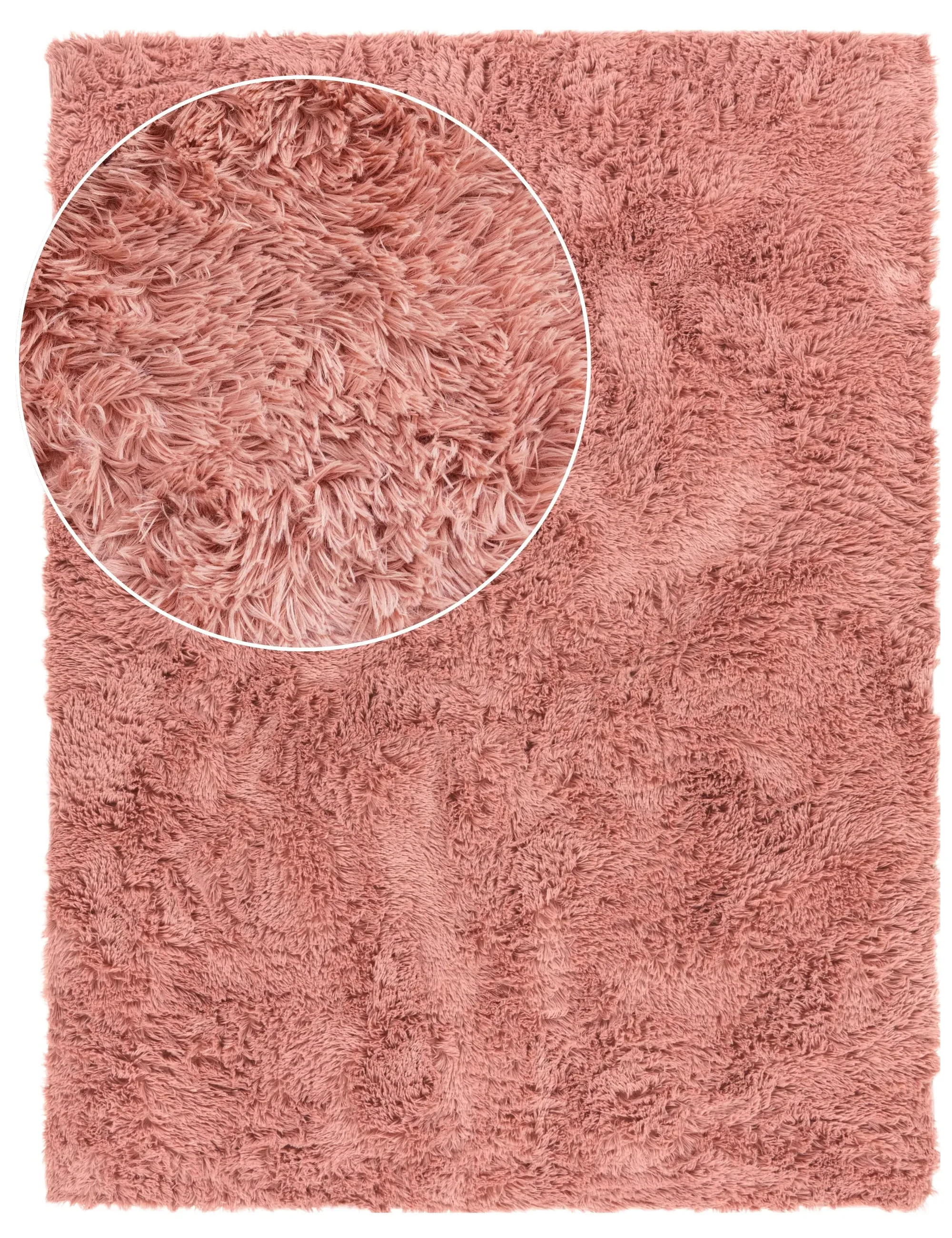 Silvana Cotton Rug - Berry