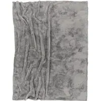 Solina Throw Blanket - Anthracite, Polyester