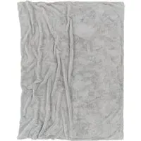 Solina Throw Blanket - Grey, Polyester