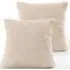 Soraya Cushion Cover - Beige, Polyester