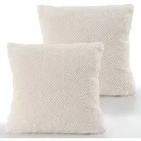 Soraya Cushion Cover - Cream, Polyester