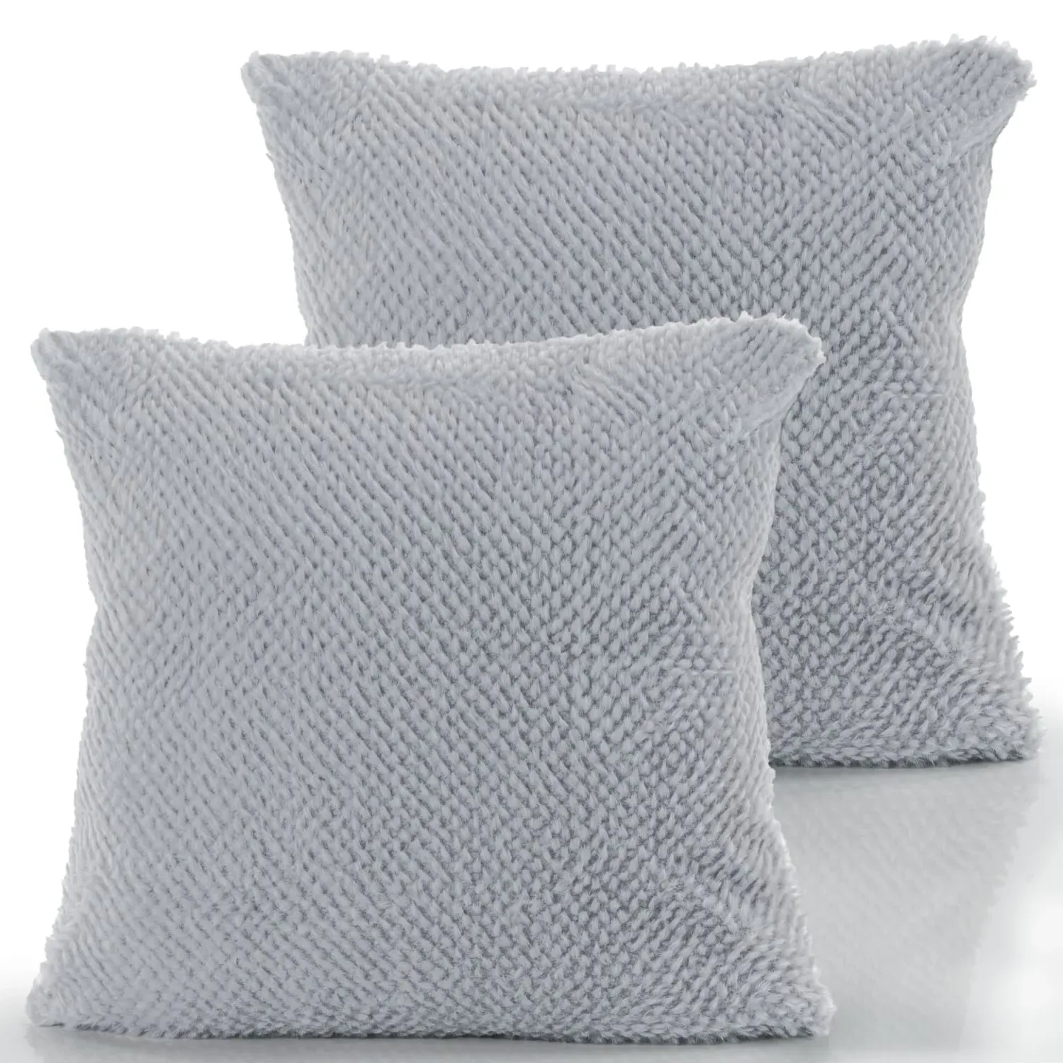 Soraya Cushion Cover - Grey, Polyester