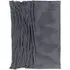 Soraya Throw Blanket - Anthracite, Polyester