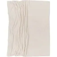 Soraya Throw Blanket - Cream, Polyester