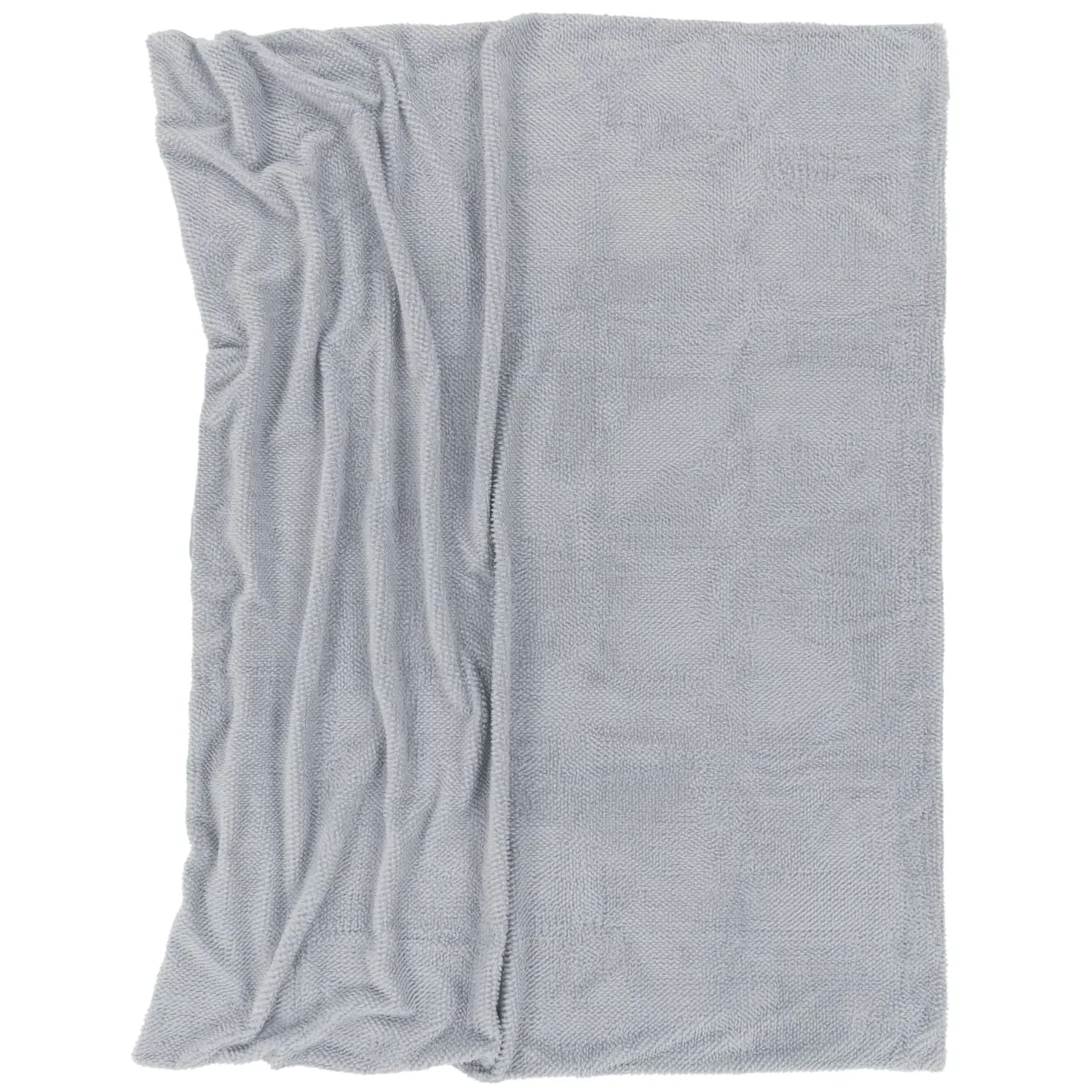 Soraya Throw Blanket - Grey, Polyester