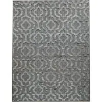 Stylo Indoor Outdoor Rug with Geometric Pattern - Grey