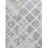 Stylo Outdoor Rug with Diamond Pattern - Light Grey